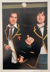 The Kinks Schoolboys in Disgrace Original Michael Putland Signed Photo 16x20 - Picture 1 of 3