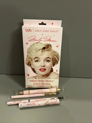 BDB-Billion Dollar Brows -Icon Collection Marilyn Monroe- NUEVO en Caja - Juego de 4 piezas Foto 1 de 4