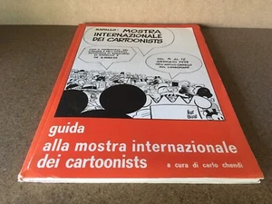 GUIDA ALLA MOSTRA INTERNAZIONALE DEI CARTOONISTS RAPALLO 1975 + POSTER E SUPPL. - Picture 1 of 4