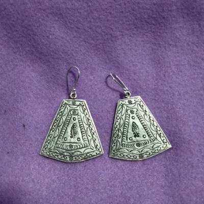 925 纯银耳环 ORECCHINO귀걸이 BOUCLE D'OREILLE 女士 Dup — 第 1/4 张图片