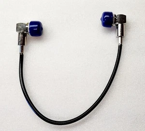 PASTERNACK N MALE RT ANGLE TO N MALE RT ANGLE 14IN CABLE RG223 COAX PE3882LF-14 - Picture 1 of 2