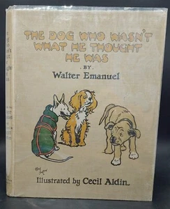 Rare 1910 UK DOG ART BOOK ENGLISH TOY KING CHARLES SPANIEL Emanuel Cecil Aldin - Imagen 1 de 11