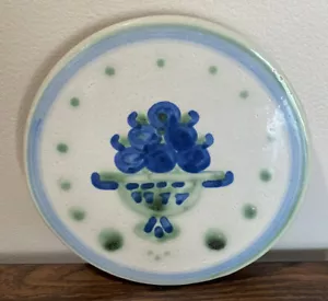 M.A. Hadley Grapes Bouquet 6.25 Inch Trivet Wall Plaque - Picture 1 of 6