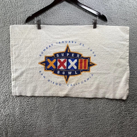 Super Bowl XXXII 32 towel 1998 Cover