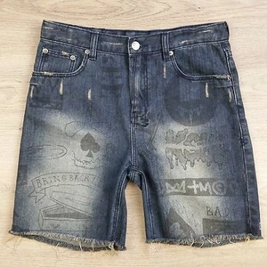 KsubiKids Girls Teens Denim Distressed Shorts Size 16 Adjustable waist (I3) - Picture 1 of 12