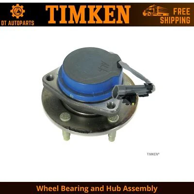 Conjunto de cojinete de rueda y buje delantero Timken 2006 para Cadillac STS 2005-2011 tracción trasera Foto 1 de 4