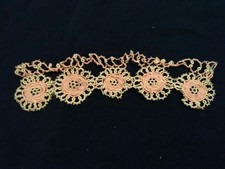 New listing
Tvintage Tatting Pink and Ivory Strip