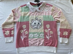 Box Lunch Disney Aristocrats Marie Cat Sweater - Size 2X - Picture 1 of 7