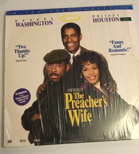 The Preacher’s Wife Laser Disc Denzel Washington Whitney Houston  NTSC - Picture 1 of 6