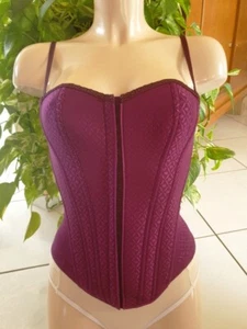 LEJABY BUSTIER TAILLE 2 COULEUR OPIUM REF 10773 - Picture 1 of 2