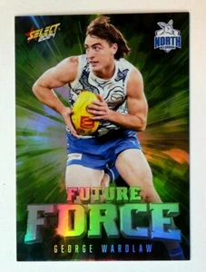 2024 Select AFL Green Future Force FFG60 George Wardlaw North Melbourne 185/125 - Imagen 1 de 3