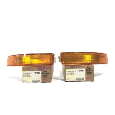Conjunto de pares de luzes de seta de canto de estacionamento para Toyota Corolla 1993 - Imagem 1 de 4