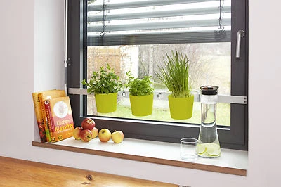 AT HOME Kräuterleiter Pflanzenleiter VEGA Blumentopf Kräutergarten Blumenampel