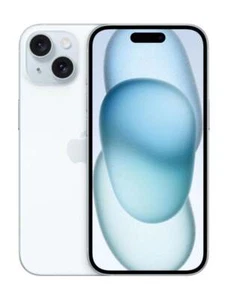 Apple iPhone 15 128GB Blue Sim Free / Unlocked Mobile Phone - MTP23ZD/A - A-G... - Afbeelding 1 van 1
