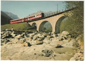 FURKA OBERALP BAHN - SVIZZERA - SCHWEIZ - SUISSE - VIADUCT IM GOMS/WALLIS -63276 - Picture 1 of 1