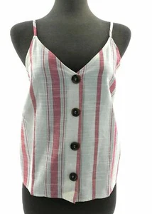 Love J Womens Sleeveless V Neck Crop Top Size XL - Picture 1 of 5