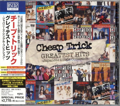 Japanese Singles Collection: Greatest Hits (Blu-Spec Cd2 + Dvd) by Cheap Trick (CD, 2018)