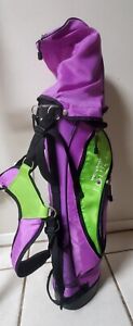 DUNLOP TOUR TI  KIDS GOLF BAG & 5 CLUBS 27 INCHES LIGHTWEIGHT PRE-OWNED