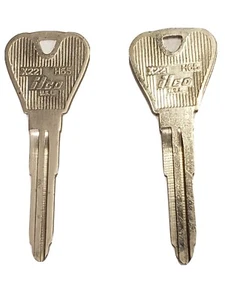 ilco marca llaves en blanco, juego de 2, # x221 H65, cerrajero - Imagen 1 de 4