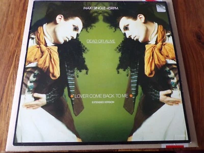 Dead Or Alive ‎– Lover Come Back To Me - Extended Version [12" PS] Dutch Import - Image 1 of 4
