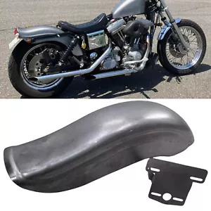 Guardabarros trasero plateado para Harley Davidson Dyna Sportster 1994-2003 1995 96 - Imagen 1 de 8