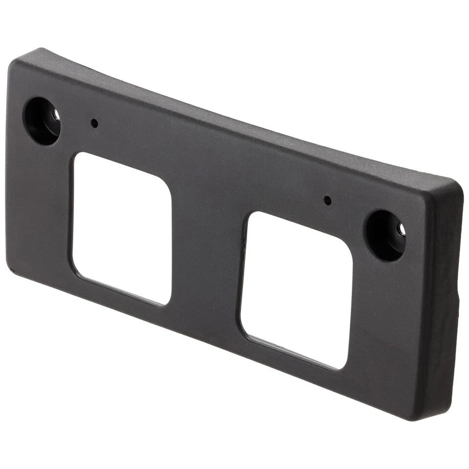 Soporte de matrícula delantero negro texturizado para Nissan Máxima 2016-2018 sedán Foto 1 de 1