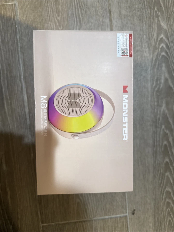 MONSTER M8 BT PORTABLE SPEAKER Karaoke With 2 Microphone - Image 1 of 3