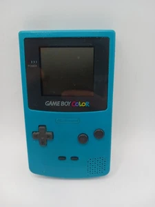 Nintendo Game Boy Color CGB-001 - Teal Blue - getestet - Bild 1 von 8