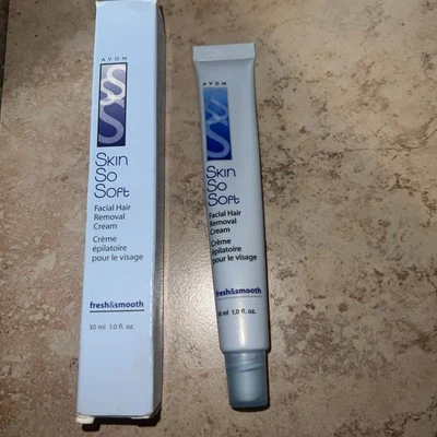 Crema depilación facial suave y fresca Avon Skin So Soft 1 fl oz NUEVO STOCK ANTIGUO Foto 1 de 4