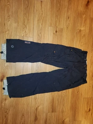 Pantalones de Snowboard Sessions para Hombres XL Negros Recco Rescate Snowboard Terrain Series Foto 1 de 4