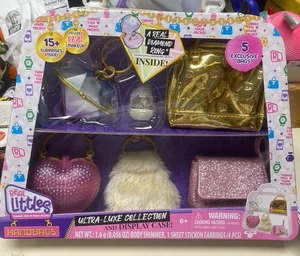 Bolso de Mano Real Littles Colección Ultra-Lujo Estuche 5 Bolsos Exclusivos 15+ Sorpresas - Imagen 1 de 4