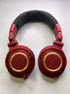 Limited Edition Red & Gold Audio- Technica ATH-M50 - Image 1 of 4