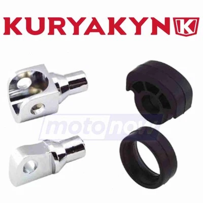 Kuryakyn ISO-Peg Replacement Rubber Pads for 2004-2008 Honda VTX1800N - Body rp - Imagem 1 de 4