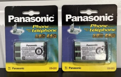Batería de teléfono inalámbrico PANASONIC HHR-P104 batería recargable Ni-MH Foto 1 de 4