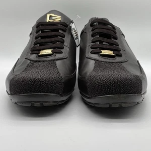 NEU David Eden Sport Herren Echtleder/Sting Ray Sneaker Schuhe Braun Größe 10 - Bild 1 von 11