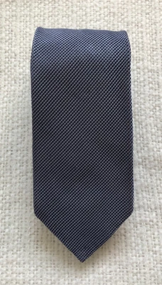 Corbata Dolce & Gabbana Gris Cuello Corbata 100% Seda Hecha en Italia Foto 1 de 4