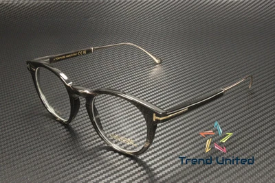 Óculos masculinos Tom Ford FT5885 P 063 buzina chifre preto 48 mm - Imagem 1 de 4