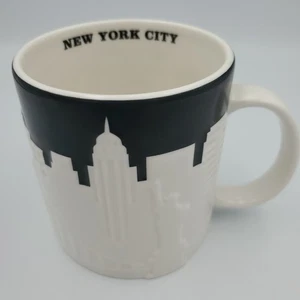 Starbucks New York City Mug City Skyline Relief 3D Collector Series 16 Oz 2012 - Picture 1 of 5