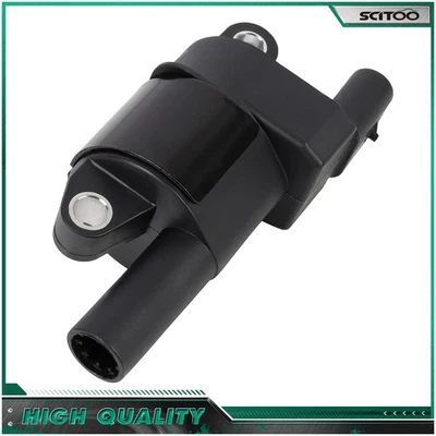 Round Ignition Coil For 2014-2018 Chevrolet Silverado 1500 GMC Sierra 1500 4.3L - Image 1 of 4