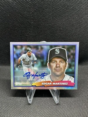 Edgar Martinez 2022 Topps Auto 88BF-32 - Image 1 of 2