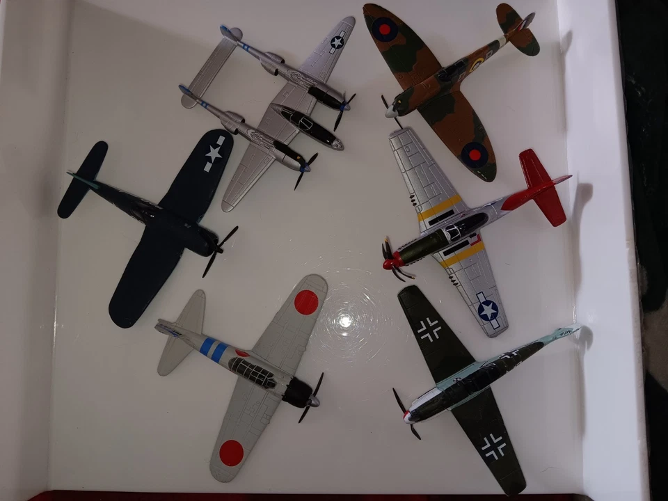 Corgi Aviation Archive Fighter Scramble 6 Piece Set Die Cast No Box - Image 1 of 4