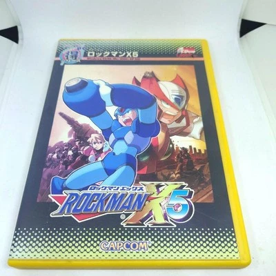 Rockman X5 PC Game CAPCOM Windows 95 98 Me 2000 XP Japan Version Action Console - Image 1 of 2