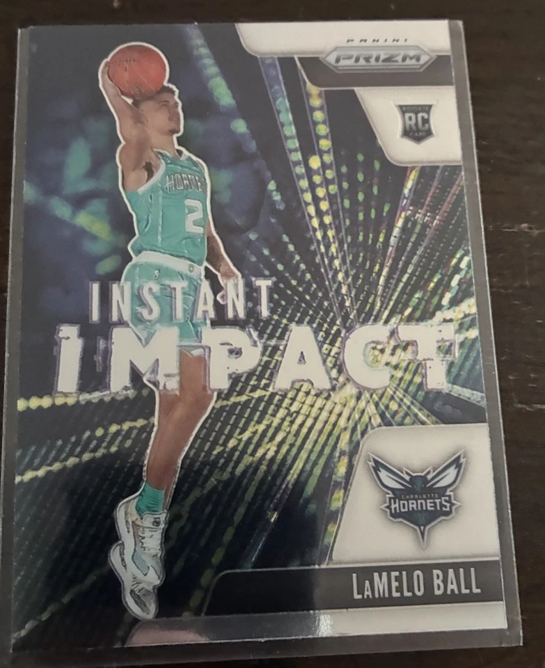 2020-21 Prizm LAMELO BALL Instant Impact Rookie #21 (RC) Hornets - image 1 of 2