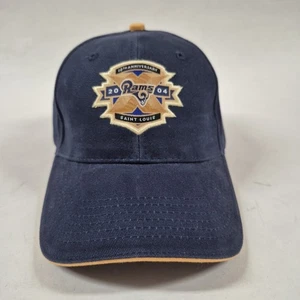 St. Louis Rams 10th Anniversary Hat 2004 Hook And Loop Closure Edward Jones Dome - Bild 1 von 9