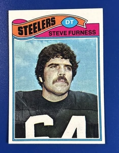 1977 Topps Football Steve Furness Pittsburgh Steelers #9 - Picture 1 of 2