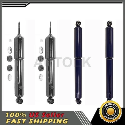 4 amortecedores dianteiros traseiros Monroe compatíveis com Ford F-150 6.9L 1984 1983 1982 1981 1980 - Imagem 1 de 4