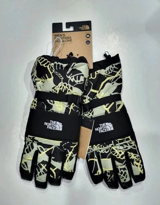 THE NORTH FACE Montana Multicolor Gauntlet Drawstring Men's Ski Gloves Size XXL  - Image 1 of 4