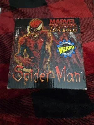 Wizard Entertainment Marvel Zombies Universe Diamond Spider-Man Bust # 528/1000 - Image 1 of 4