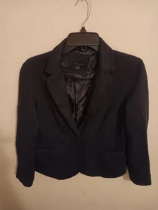 Tommy Hilfiger Blazer, Women's Size Medium,  Navy Blue, Lined, EUC - Picture 1 of 6