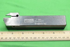 Sandvik Coromant RF123G079-16B Indexable Grooving Tool Holder 1" Shank CoroCut - Picture 1 of 9